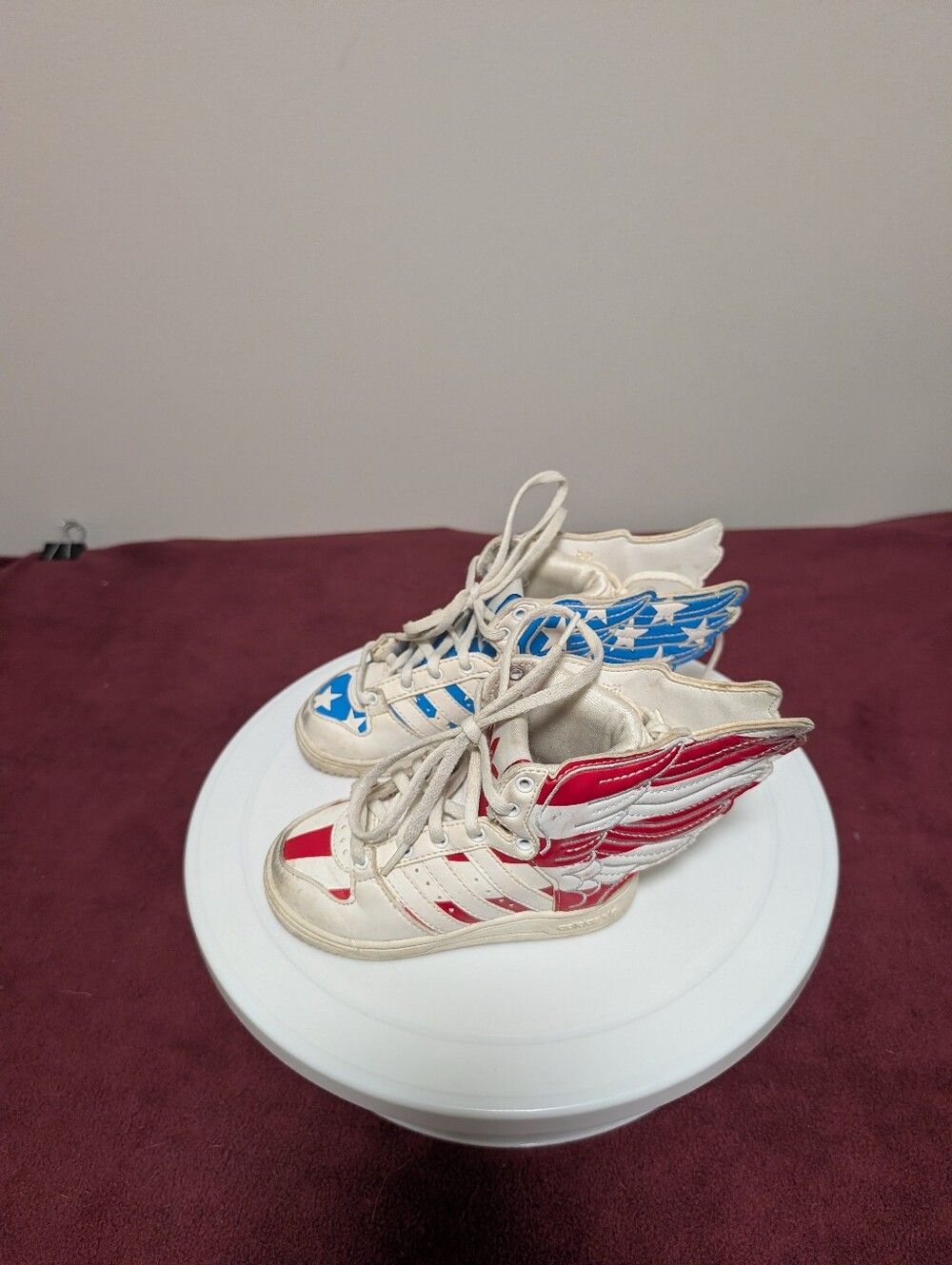 Adidas Jeremy Scott Wings 2.0 "Stars and Stripes" - Size 5 Kids